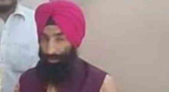 Sikh Am Tag nach dem Hindu Arzt wurde ein Sikh Geschaeftsmann in