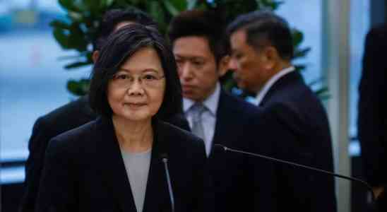 Taiwans Praesident trotzig nachdem China Vergeltung fuer US Reise angedroht hat