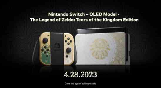 The Legend Of Zelda Tears Of The Kingdom Switch OLED