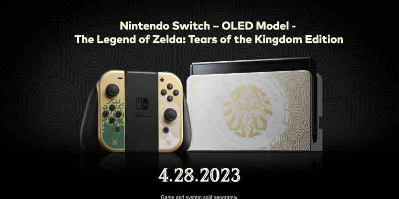 The Legend Of Zelda Tears Of The Kingdom Switch OLED