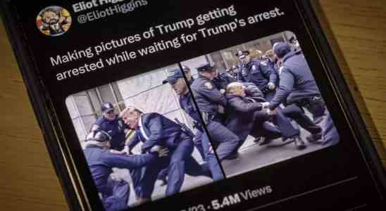 Trump Trump verhaftet Putin im Gefaengnis Gefaelschte KI Bilder verbreiten sich