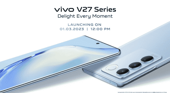 Vivo Die Vivo V27 Serie startet heute in Indien So sehen