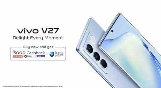 Vivo V27 geht in Indien in den Verkauf Ueberpruefen Sie