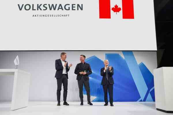 Volkswagen und PowerCo bauen nordamerikanische Batteriefabrik in Kanada