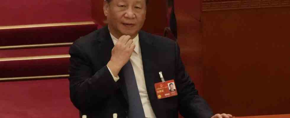 Xi Jinping Xi Jinping China muss sich pro taiwanesischen unabhaengigen Kraeften