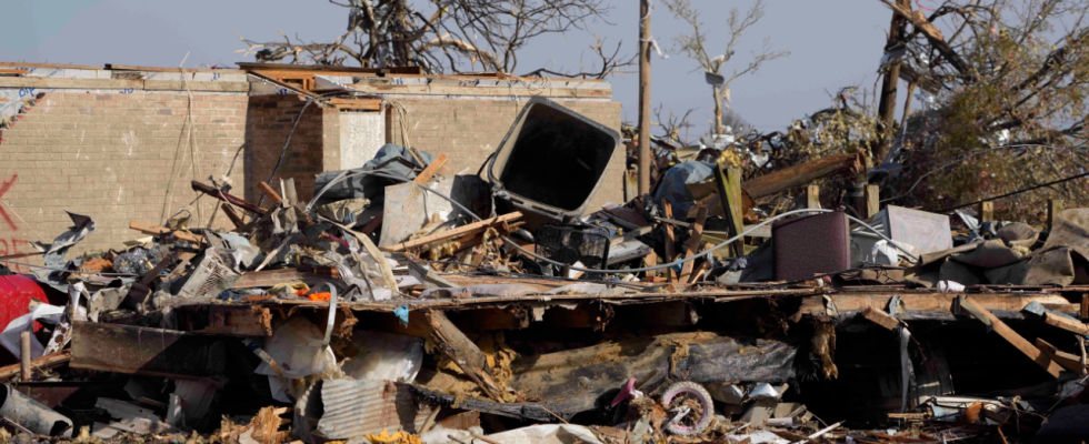 „Meine Stadt ist weg Tornado toetet mindestens 23 in Mississippi