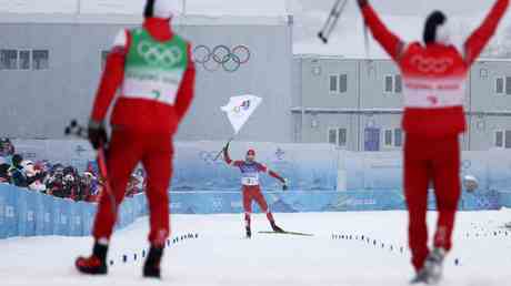 Lequipe russe a couronne les rois olympiques en 42 ans