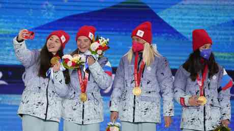 Rencontrez les golden girls russes de Pekin — Sport