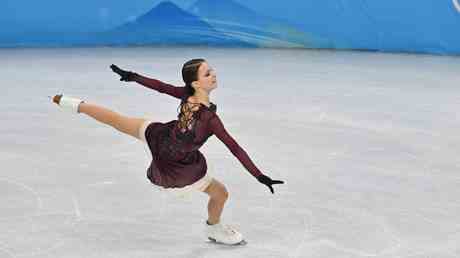 Une patineuse artistique russe remporte lor olympique — Sport