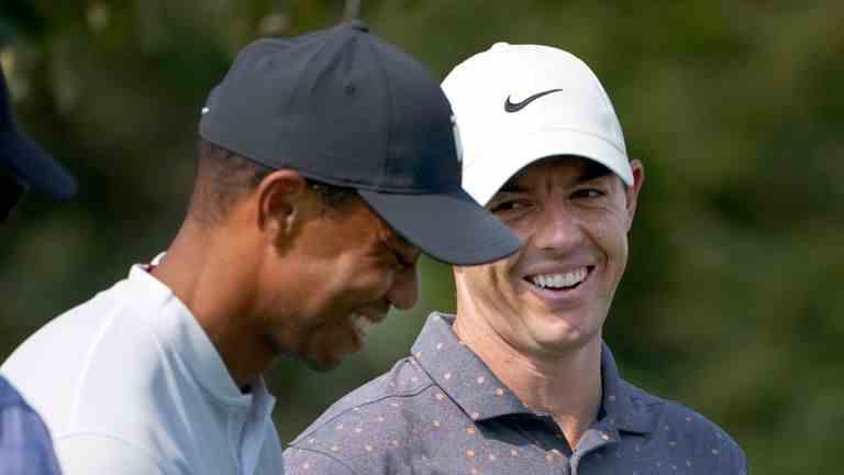 Rory McIlroy dit que le golf est meilleur avec Tiger Woods et que ce serait 