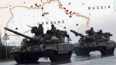 La Russie se regroupe pour attaquer Kiev tout en resserrant