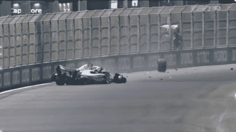Schumacher conscient apres un horrible fracas en Arabie saoudite VIDEO