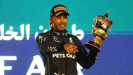 Las de F1 Hamilton commente au milieu des liens vers