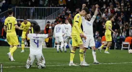 Real Madrid 2 3 Chelsea tot 5 4 apr Les