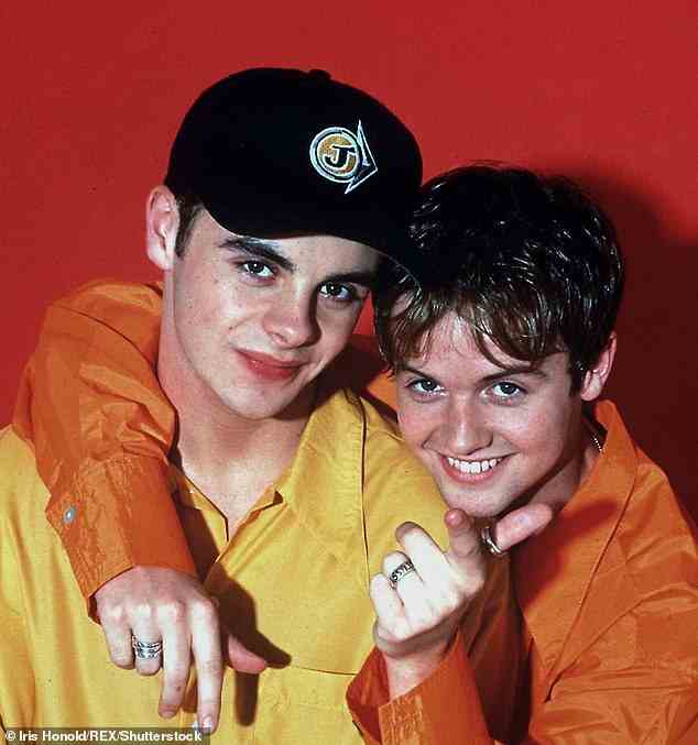 Dans la cinquième série de l'émission, ses personnages PJ (McPartlin) et Duncan (Donnelly) ont formé un groupe en 1993 et ​​ont ensuite signé un contrat d'enregistrement.  Le duo a enregistré un album à succès dans la vraie vie