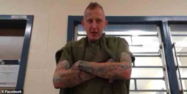 Mitch White a été emprisonné au Borallon High Security Training and Correctional Center à Ipswich