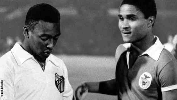 Pelé et Eusébio