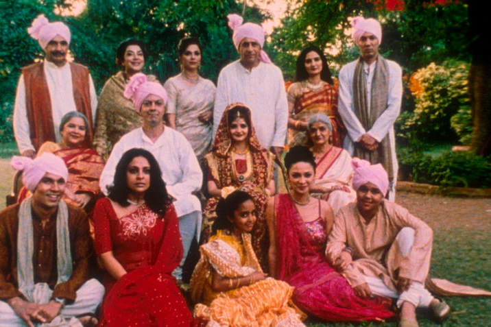Une image d'une scène du film Bollywood Monsoon Wedding