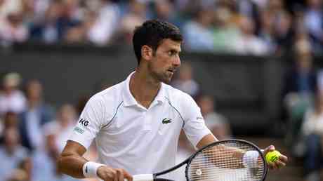 Djokovic denonce linterdiction de Wimbledon en Russie — Sport