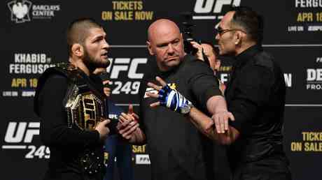 Khabib accepte le defi de Ferguson — Sport