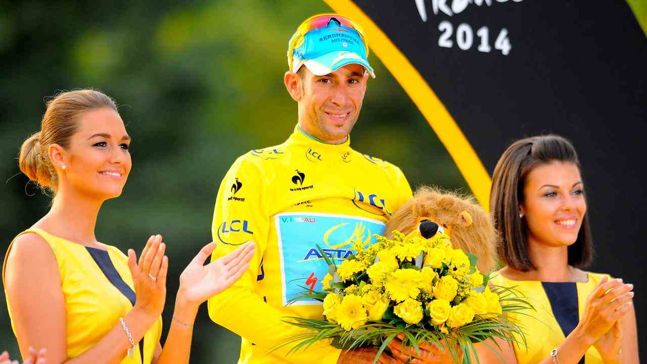 Vincenzo Nibali a remporté le Tour de France en 2014.