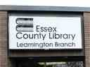 La succursale de Leamington de la bibliothèque du comté d'Essex est représentée sur cette photo d'archive du 10 décembre 2012.