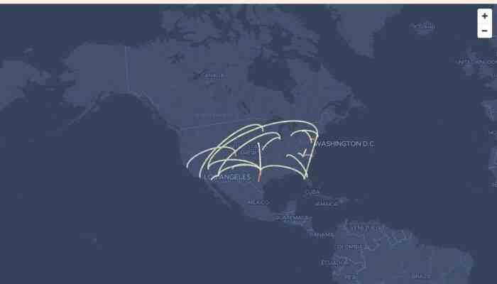 Les tarifs aeriens montent en fleche alors que les Americains