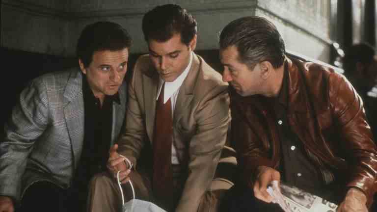 Robert De Niro, Ray Liotta, Joe Pesci Goodfellas 
