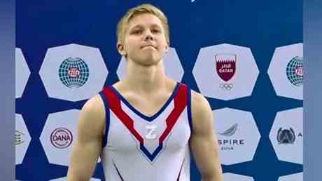Une gymnaste russe condamnee a une interdiction dun an pour