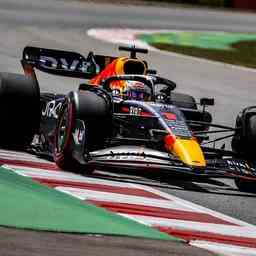 Verstappen a la troisieme place jusquen Q2 lors du GP