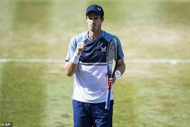 Murray participera ensuite à sa première finale sur gazon depuis son triomphe à Wimbledon en 2016