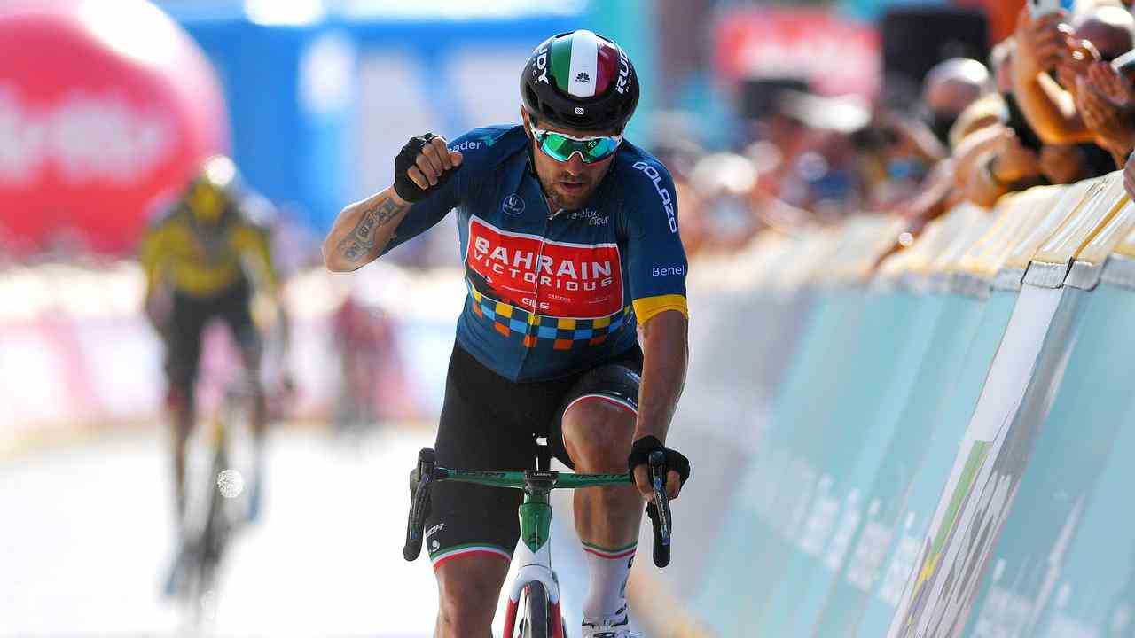 L'Italien Sonny Colbrelli a remporté le Benelux Tour l'an dernier.