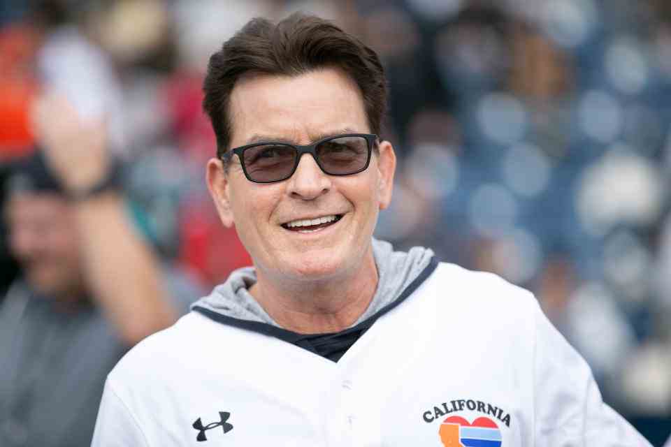 MALIBU, CALIFORNIE – 13 JANVIER: Charlie Sheen assiste à un match de softball caritatif au profit 