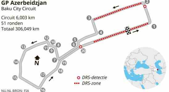 Consultez le calendrier F1 du Grand Prix dAzerbaidjan ici