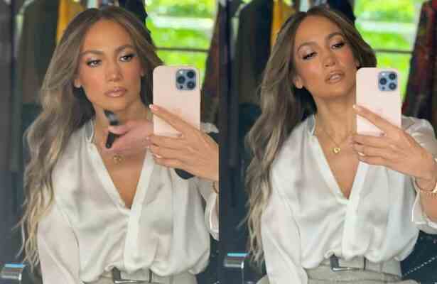 Jennifer Lopez saute sur la tendance des cheveux des annees