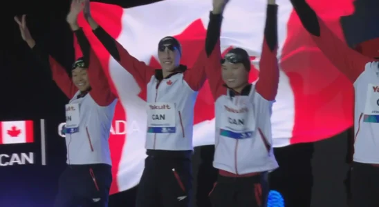 La sensation adolescente McIntosh le relais feminin canadien remporte largent.webp