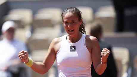 Le Russe Kasatkina atteint les demi finales de Roland Garros — Sport