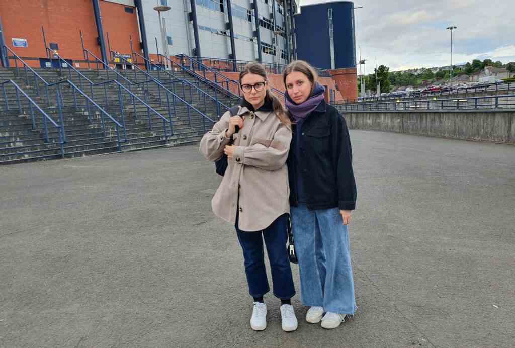 Le match de football qui montre que lUkraine est toujours