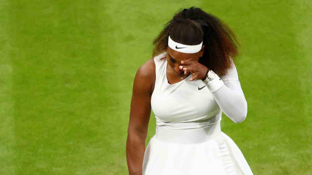 Serena Williams a abandonné Wimbledon l'année dernière et n'a pas joué de match depuis.