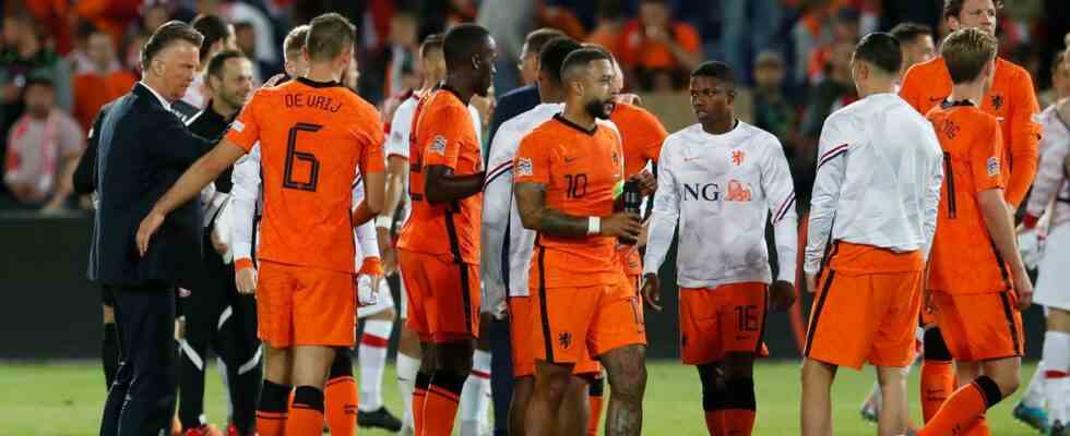 Van Gaal malgre la resilience Orange critique Timber et penalty