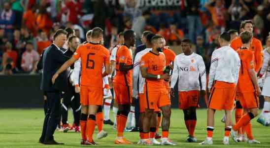 Van Gaal malgre lesprit Orange critique de Timber et penalty