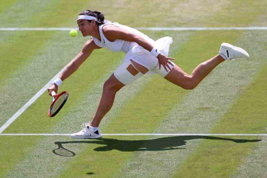 Caroline Garcia revient à Marie Bouzkova.