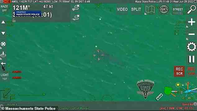 Un autre requin a été repéré à seulement 150 pieds de Race Point Beach dans le Massachusetts depuis un hélicoptère survolant