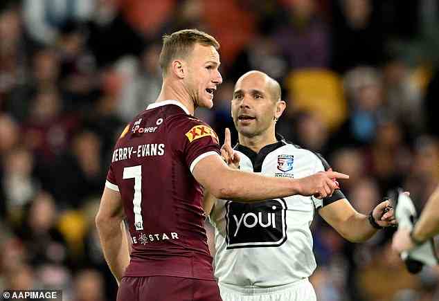 1657768680 610 Le skipper du Queensland Daly Cherry Evans tente de JUSTIFIER Dane