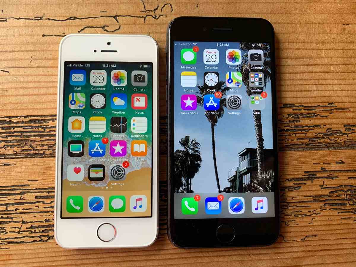iPhone SE et iPhone 8