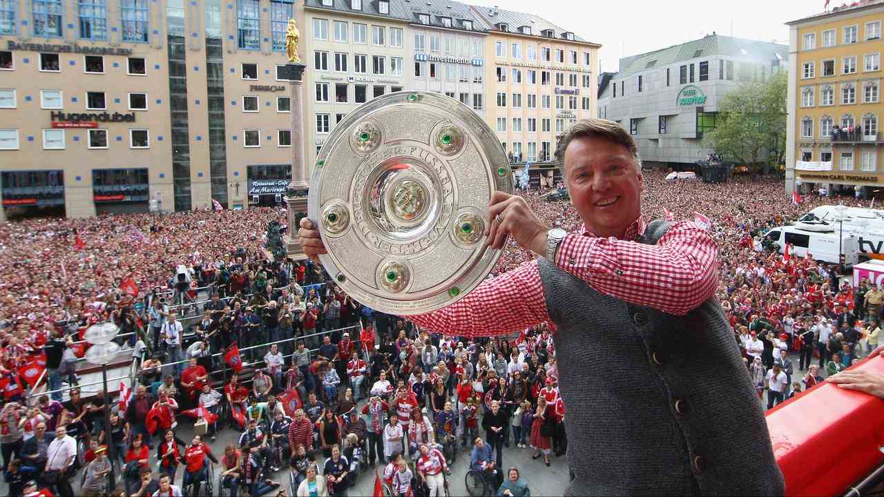 Louis van Gaal a remporté le titre de champion avec le Bayern Munich en 2010.