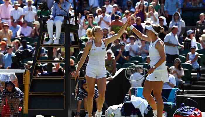 Demi finales du simple messieurs de Wimbledon 2022 Novak Djokovic contre Cameron