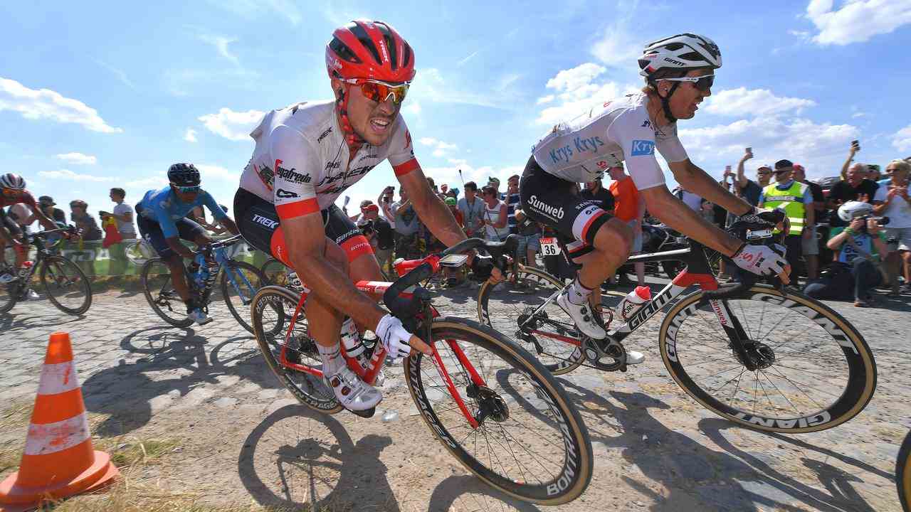 John Degenkolb a remporté la dernière étape du Tour sur les pavés du nord de la France il y a quatre ans.