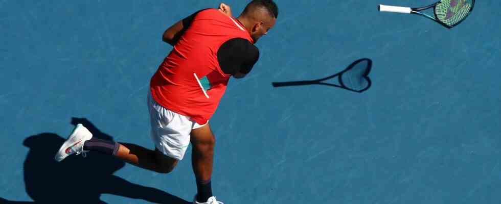 Enfant a problemes et finaliste de Wimbledon Kyrgios pense