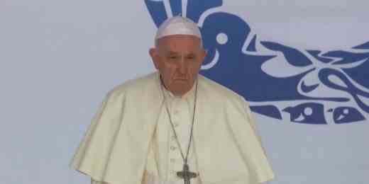Le pape sexcuse pour le role de lEglise catholique dans